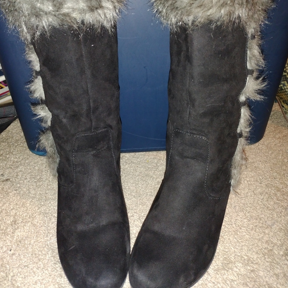 SM New York black boots#